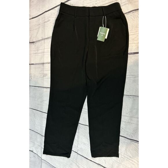 HALARA Pants - Halara Black Career Pants L Tall NWT Elastic Waist Casual Work Trousers